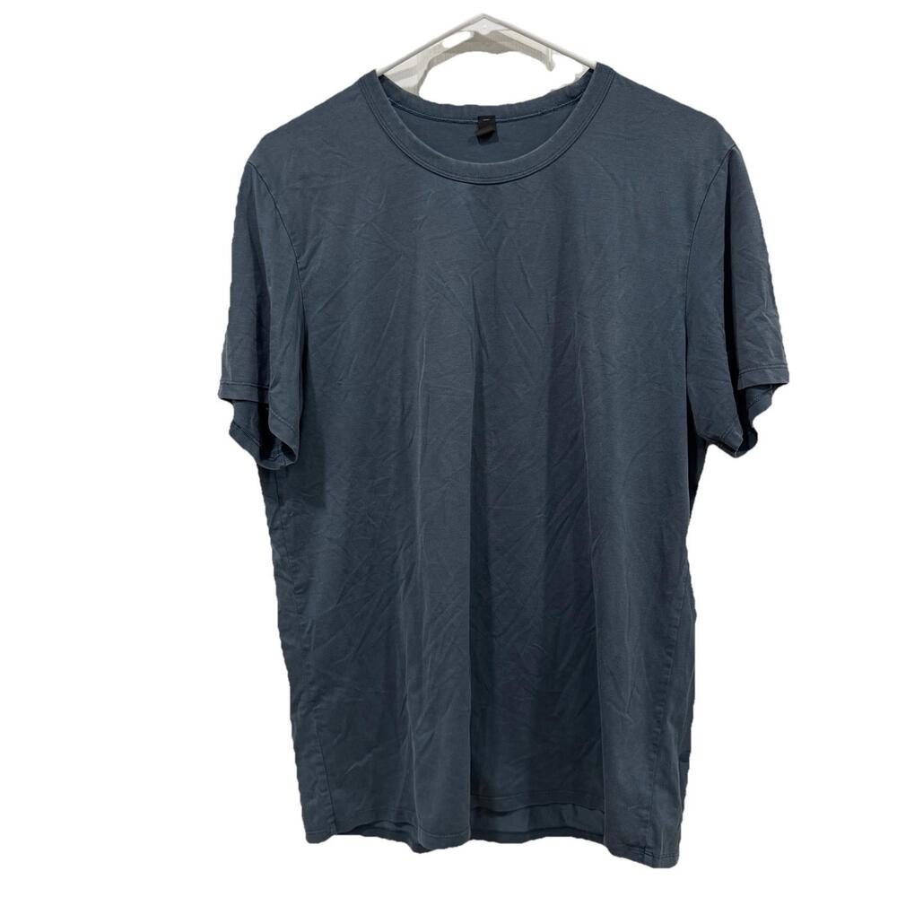 Lululemon Men's Blue‎ TShirt Size Medium M Athletic Athlete